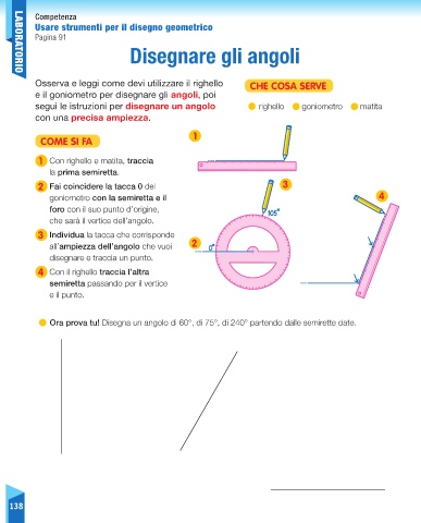 ANGOLI E GONIOMETRO