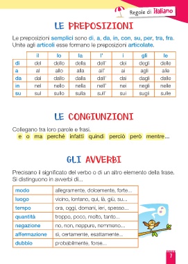Page 9 Regole Di Italiano E Matematica 4